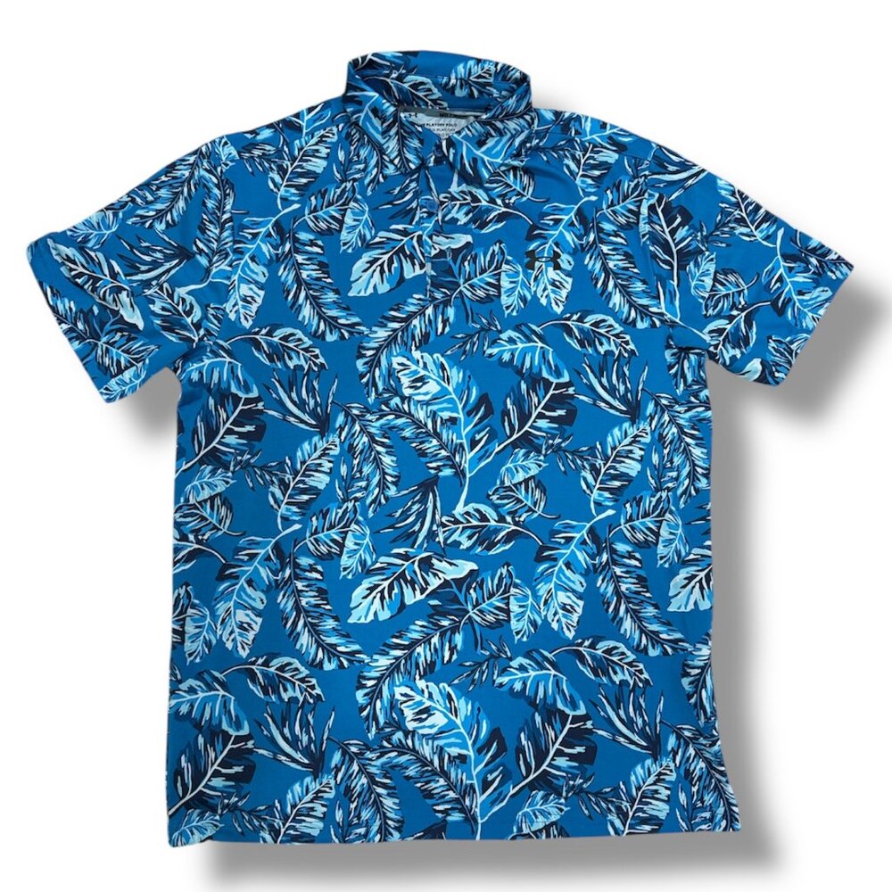 Under Armour Gold Polo - Men's Medium